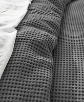 Levtex Mills Waffle Textured 3-Pc. Duvet Cover Set, King/California King