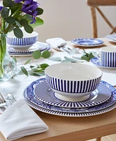 Spode Blue Italian Steccato Bowls, Set of 4