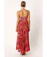 Achanti Pleated Maxi Women's Dress
