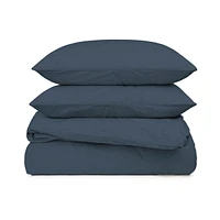 Bokser Home French Linen and Cotton Duvet & Sham Set