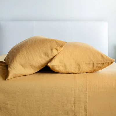 100% French Linen Sheet Set