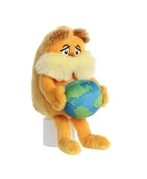 Aurora Medium Lorax Planet Earth Dr. Seuss Whimsical Plush Toy Orange