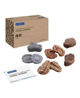 Kaplan Early Learning Magnetic Matching Fossil Stones - Set of 6 - Assorted pre