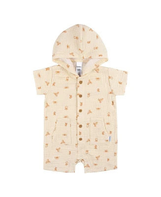 Gerber Baby Boys Hooded Romper