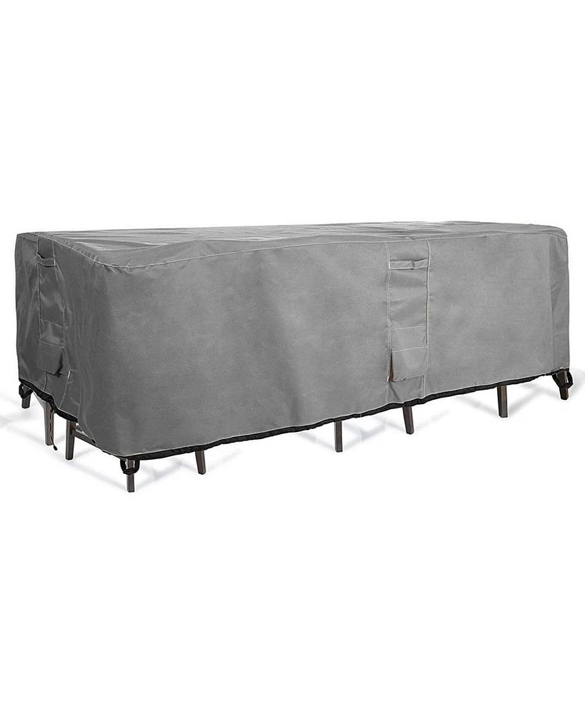 Khomo Gear Table and Chair Rectangular Cover 128"