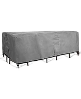 Khomo Gear Table and Chair Rectangular Cover 128"