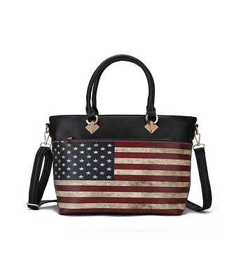 Mkf Collection Lilian Women s Patriotic Tote Bag by Mia K