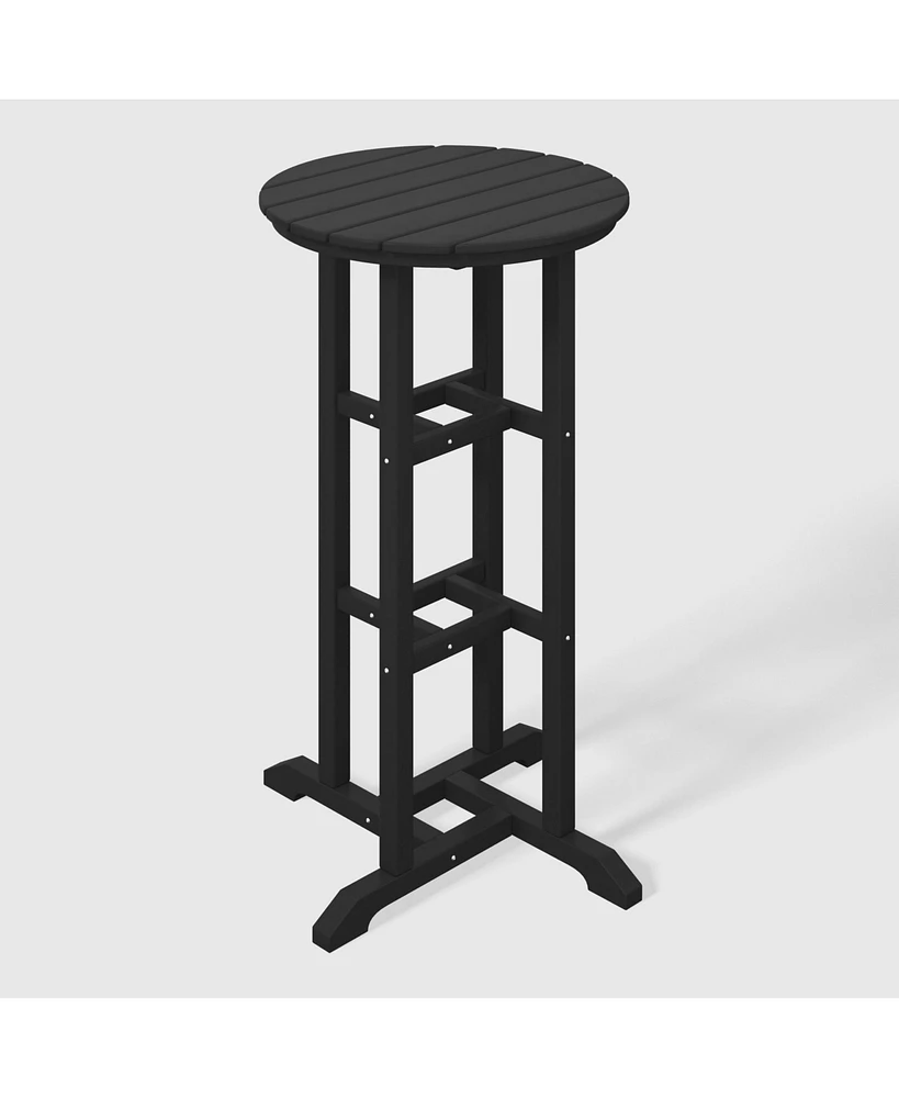 42" Counter Height Round Outdoor Patio Bistro Bar Table