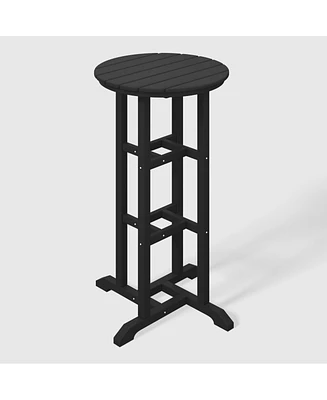 42" Counter Height Round Outdoor Patio Bistro Bar Table