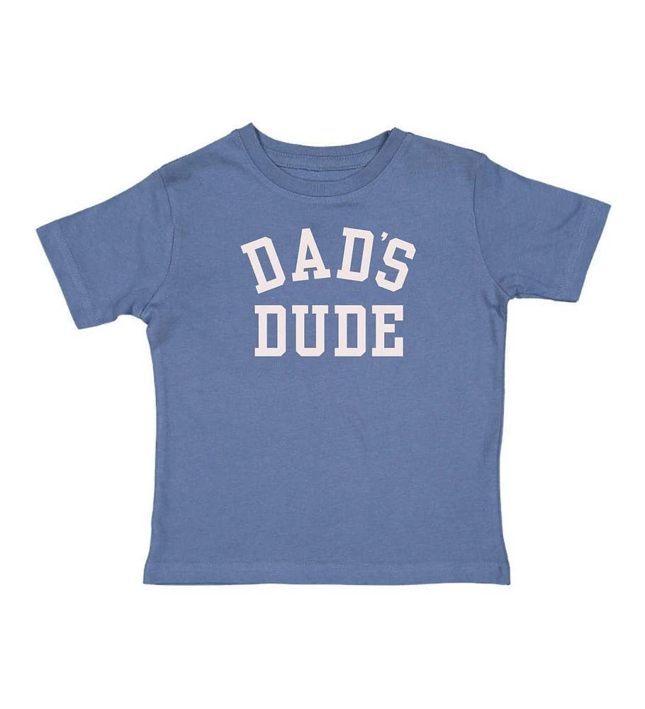 Sweet Wink Toddler Boys Dad's Dude Short Sleeve T-Shirt