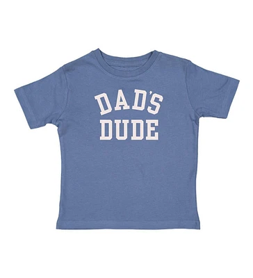 Sweet Wink Toddler Boys Dad's Dude Short Sleeve T-Shirt