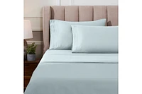Superior Egyptian Cotton 1000 Thread Count Solid Sheet Set, Olympic Queen