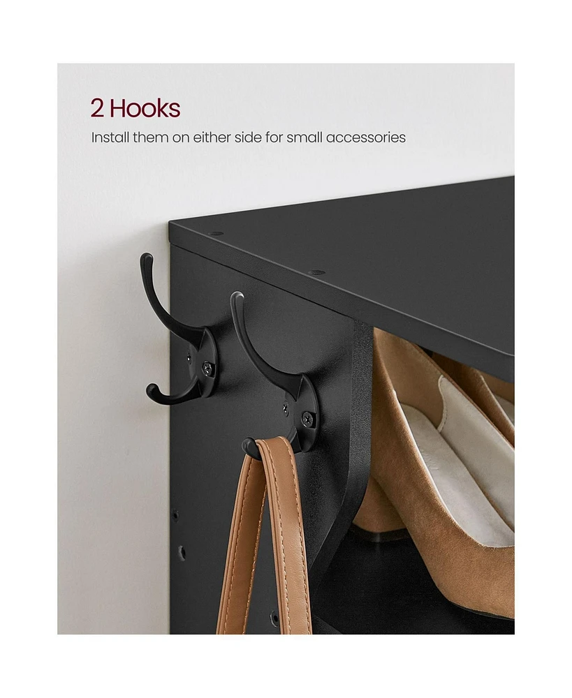 Slickblue 6-Tier Slim Corner Shoe Storage Rack