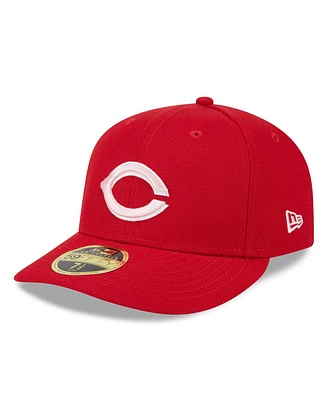 New Era Men's Red Cincinnati Reds 2024 Mother's Day Low Profile 59FIFTY Fitted Hat