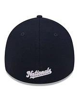 New Era Men's Navy Washington Nationals 2024 Mother's Day 39THIRTY Flex Hat