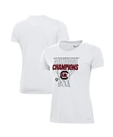 Under Armour Women's White South Carolina Gamecocks 2024 Ncaa Basketball National Champions Locker Room T-Shirt