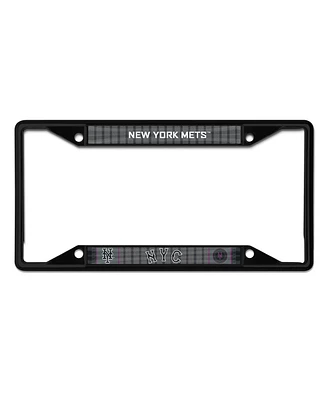 Wincraft New York Mets 2024 City Connect Metal Laser Cut License Plate Frame