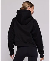 Rebody Active Women's Effortless Fleece Full Zip Hoodie For Women