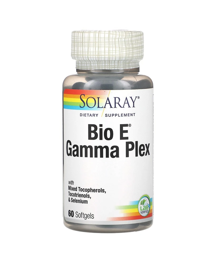 Solaray Bio E Gamma Plex - 60 Softgels - Assorted Pre