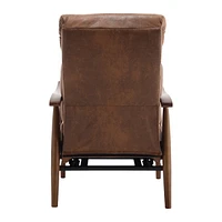 Wood Frame Armchair, Modern Accent Chair Lounge Chair For Living Room