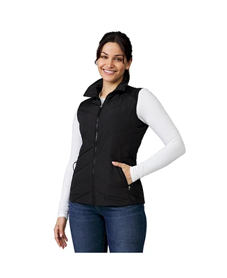 Free Country Women's Quilted Hybrid Vest