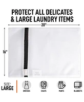 Zulay Kitchen Large Reusable 3 pack Mesh Laundry Bags for Delicates and Washing Machine