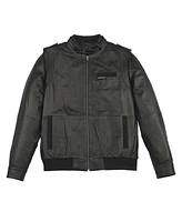 Members Only Men's Iconic Leather Jacket