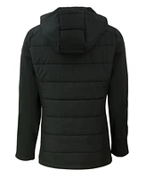 Cutter & Buck Women's Evoke Hybrid Softshell Recycled Full Zip Hooded Jacket