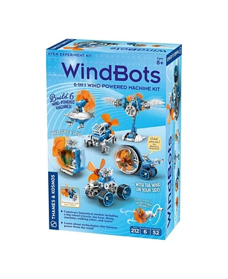 Thames And Kosmos Wind Bots 6 In 1 Wind Powered Machines Set