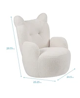 ECR4Kids Teddy Chair, Dark Sage