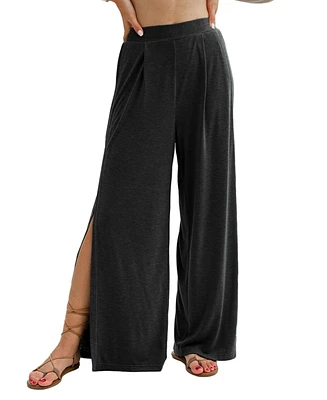 Cupshe Women's Sage Wide Leg Jersey Pants