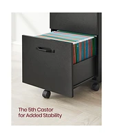 Slickblue Compact Industrial File Cabinet with 2 Drawers for Modern Storage Solutions