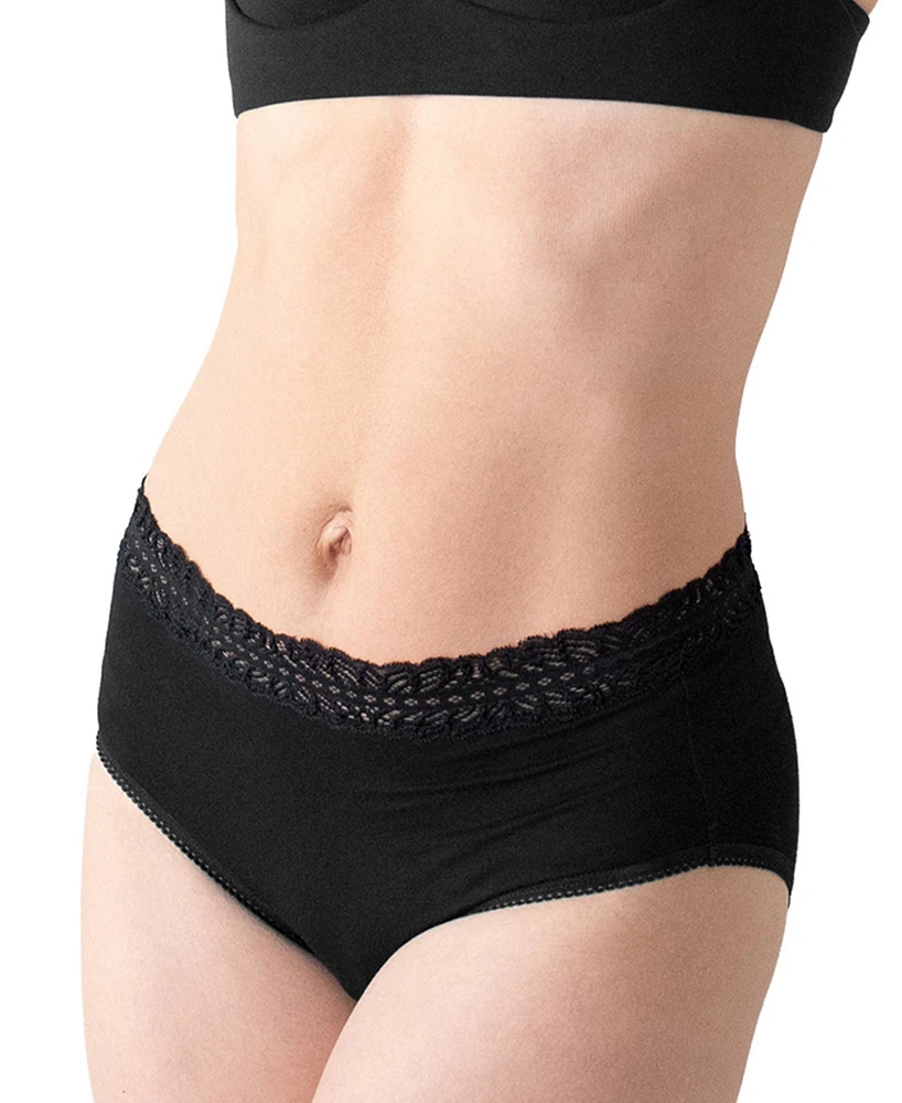 Kindred Bravely Plus Size High-Waisted Postpartum Recovery Panties (5 Pack)