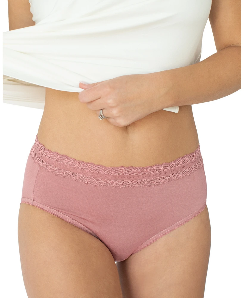 Kindred Bravely Plus High-Waisted Postpartum Recovery Panties (5 Pack)