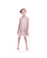 Imoga Collection Little Girls Nina Daisy Novelty Woven Dress