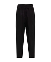 Nocturne Women's Wide Leg Linen Pants