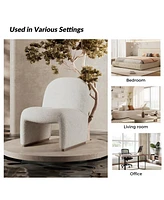 Hulala Home Roberto Mid-century Side Chair with Hardwood Legs