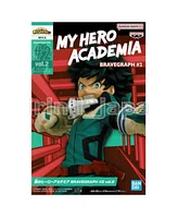 Banpresto Bandai My Hero Academia Bravegraph #2 Vol 2 Izuku Midoriya Figure