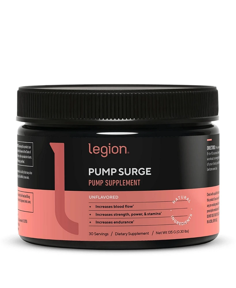 Legion Athletics Legion Pre-Workout Pump - 30 Servings