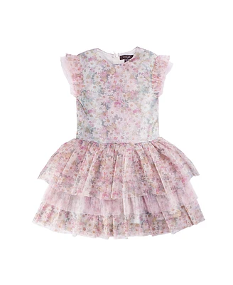 Imoga Collection Big Girls Monroe Daisy Novelty Woven Dress