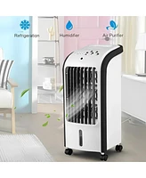 Sugift 3-in-1 Evaporative Portable Air Cooler Fan and Humidifier with Remote Control
