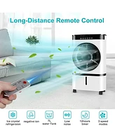 Sugift 3-in-1 Air Cooler Portable Evaporative Air Cooler Fan & Humidifier with Remote Control