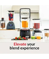 Blendtec Designer Series Blender with 90 oz WildSide+ Jar and 34 oz Go Travel Bottle - Kitchen Blender Bundle