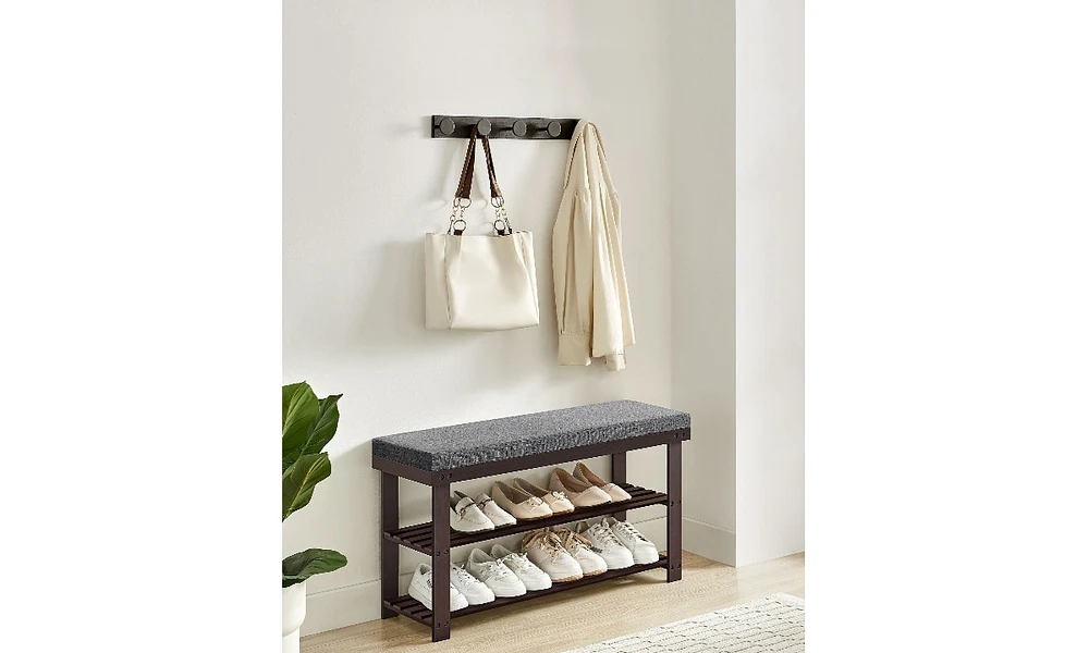 Slickblue 2-tier Shoe Rack, Stable Organizer For Entryway, Living Room