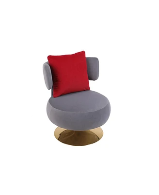 Simplie Fun Swivel Accent Chair Armchair