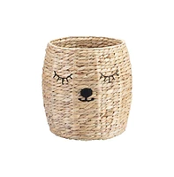 Home Outfitters S/2 Round Unicorn Baskets, Natural