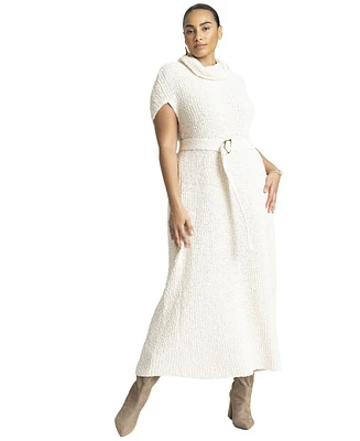 Eloquii Plus Cocoon Sweater Dress