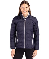 Cutter & Buck Plus Rainier PrimaLoft Eco Insulated Full Zip Puffer Jacket