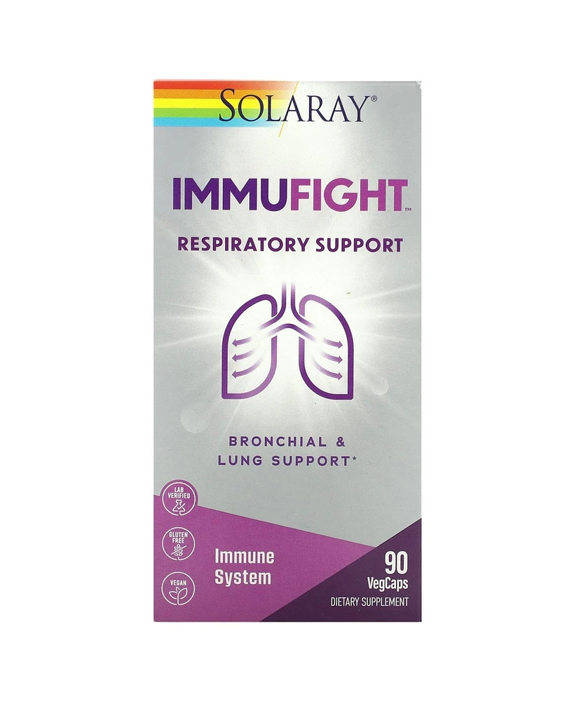 Solaray ImmuFight Respiratory Support - 90 VegCaps