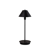 Streamdale Furniture 17.5" In Rowan Matte Powder Black G-9 Table Lamp